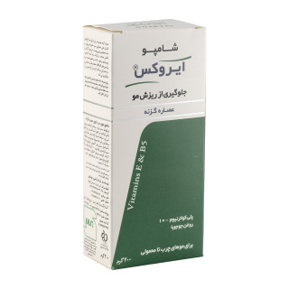 شامپو ضد ریزش مو چرب عصارهگزنه ایروکس